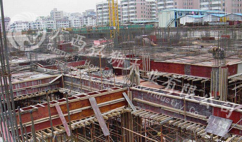 四川地區(qū)工地施工插圖 四川地區(qū)建筑模板施工